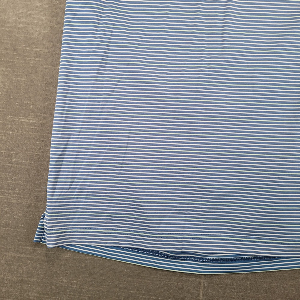 Vineyard Vines Shirt Womens Polo Striped Golf Athletic Short Sleeve Blue Size XS - Picture 7 of 12